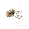 Color zinc plated Spring nut Nuts with Springs